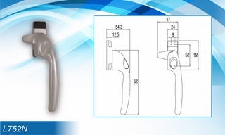 Khóa cửa bật L752N
