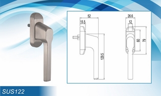 Khóa cửa bật đa điểm SUS122